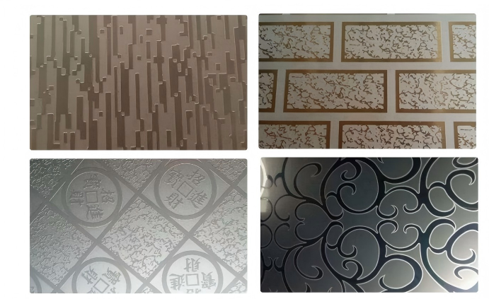 Etching and drying production line